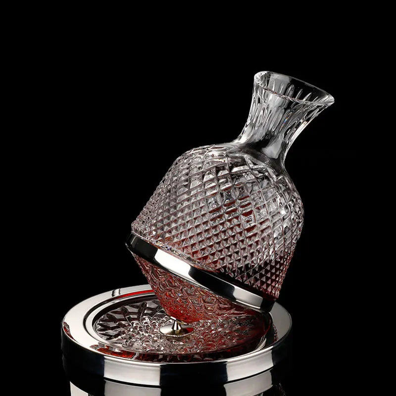 360 Rotating Wine Decanter | Glassware