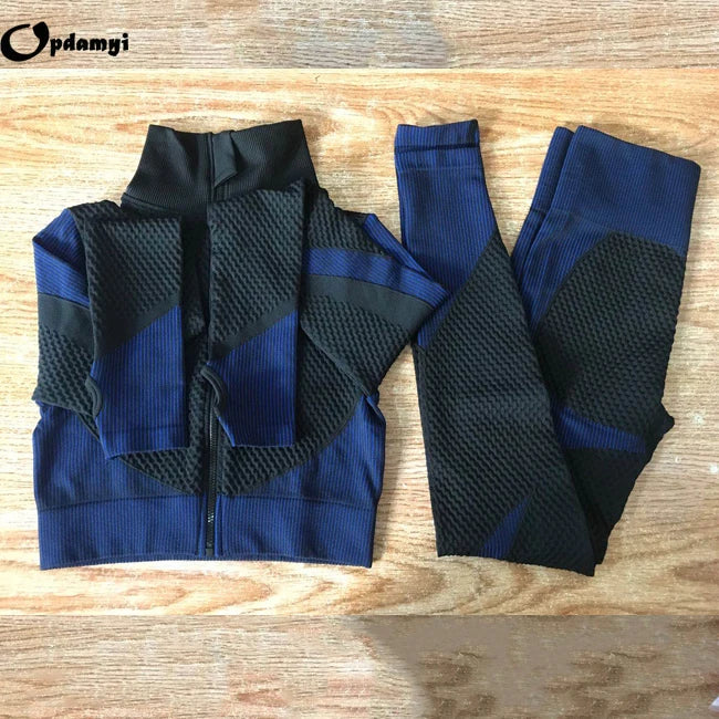 Seamless Workout Yoga Set | Active Wear