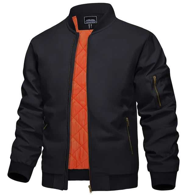 Aviator Pilot Leather Jacket | Mens Wear