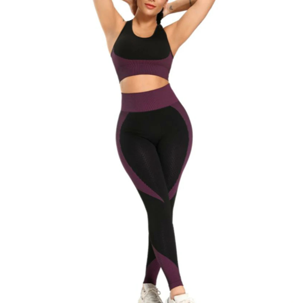 Seamless Workout Yoga Set | Active Wear