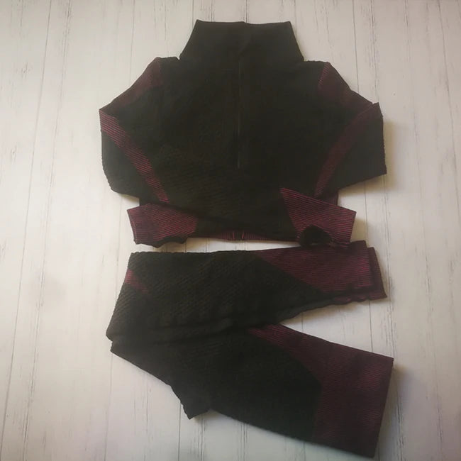 Seamless Workout Yoga Set | Active Wear