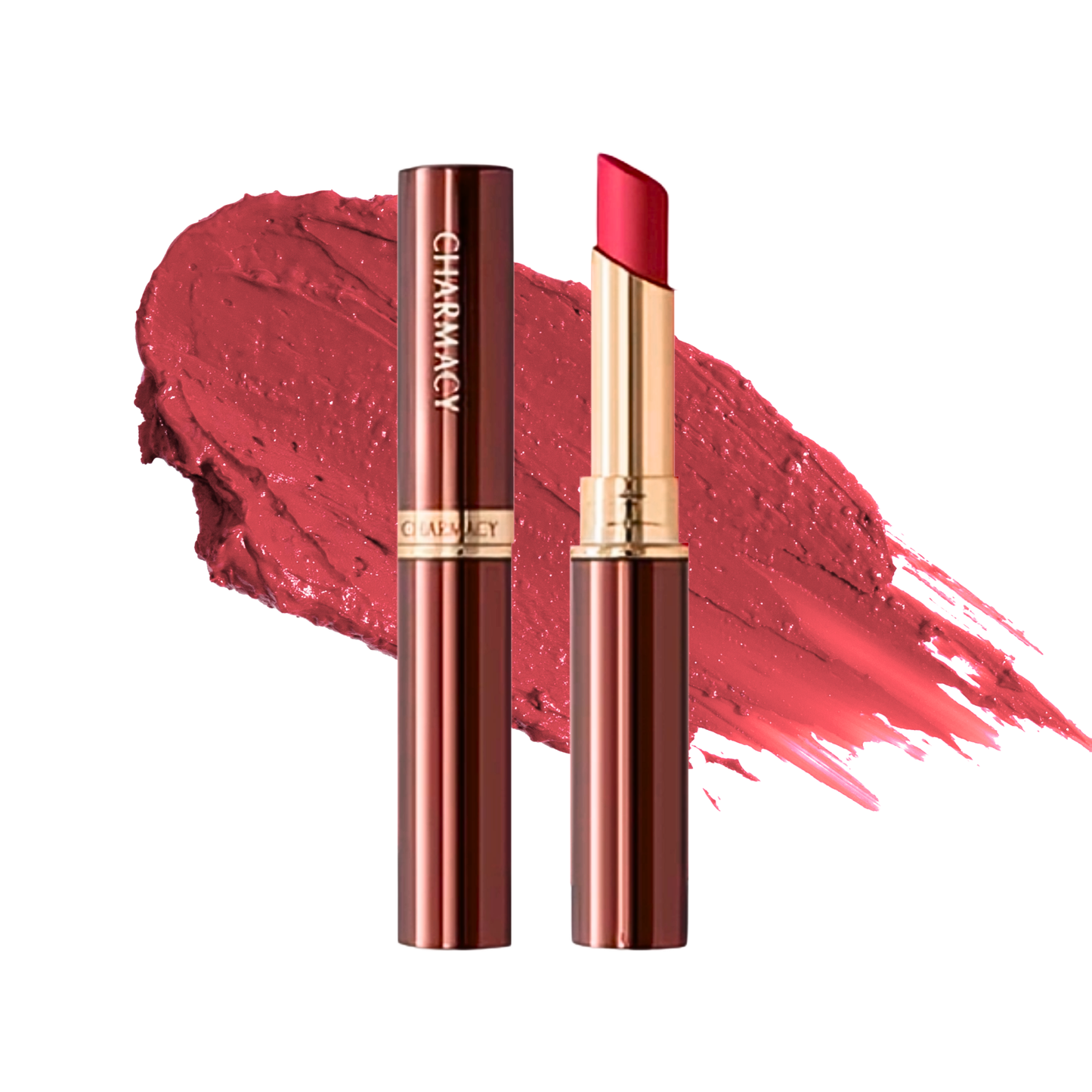 CHARMACY 16 Colors Waterproof Velvet Lipstick Easy To Wear Longstay Lip Stick Long-Lasting Matte Lip Makeup Cosmetic