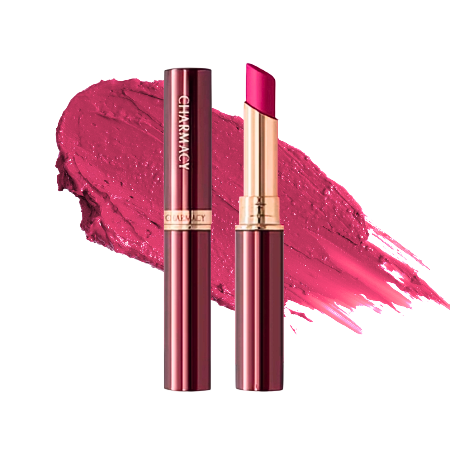 CHARMACY 16 Colors Waterproof Velvet Lipstick Easy To Wear Longstay Lip Stick Long-Lasting Matte Lip Makeup Cosmetic