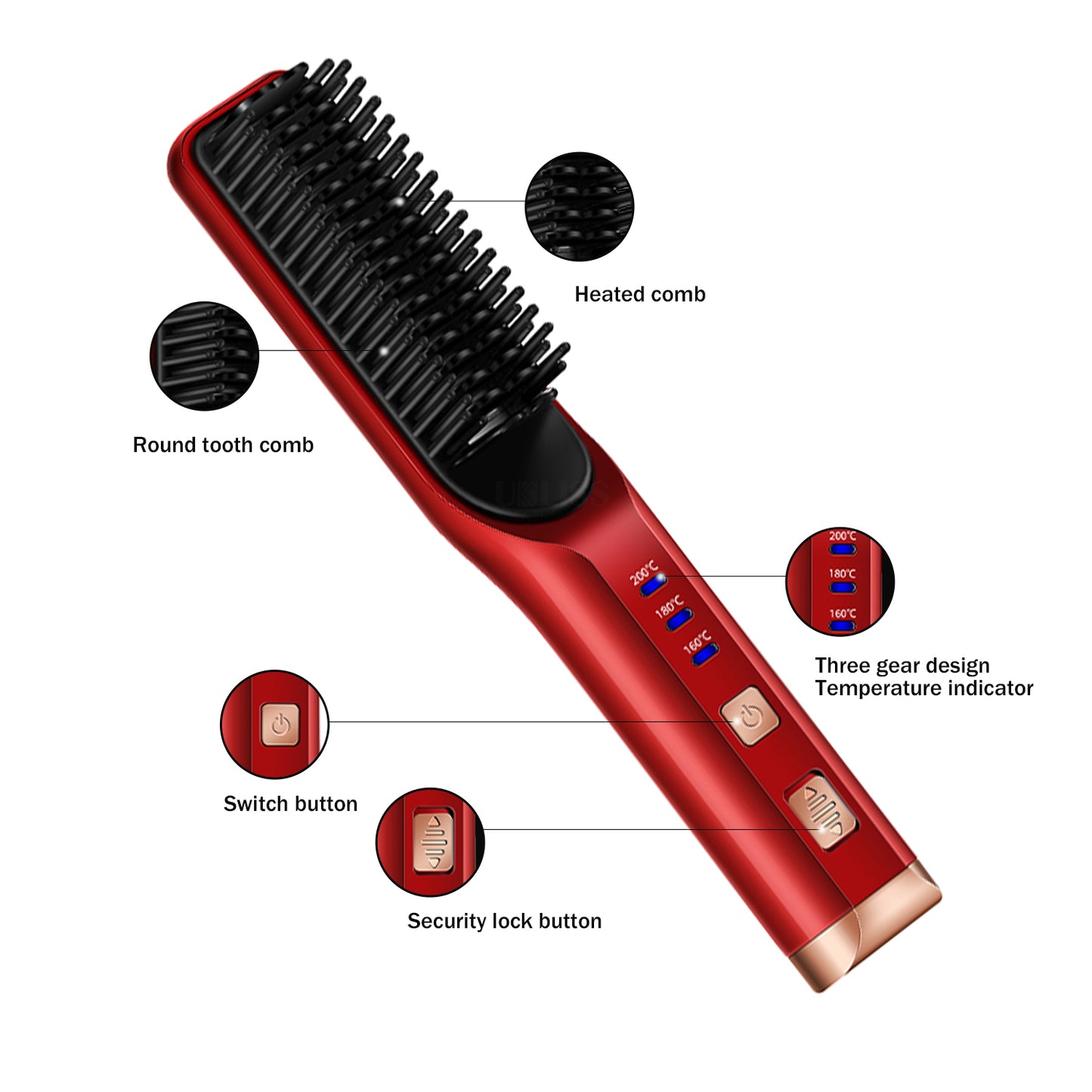 Wireless Hot Hair Straightener™