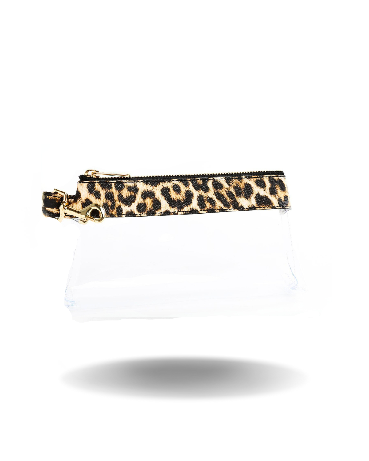 Leopard Vegan Leather Clutch