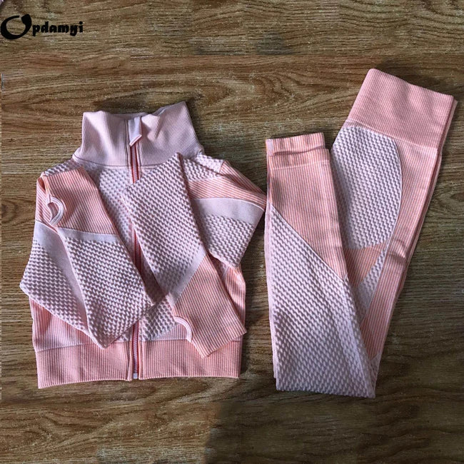 Seamless Workout Yoga Set | Active Wear