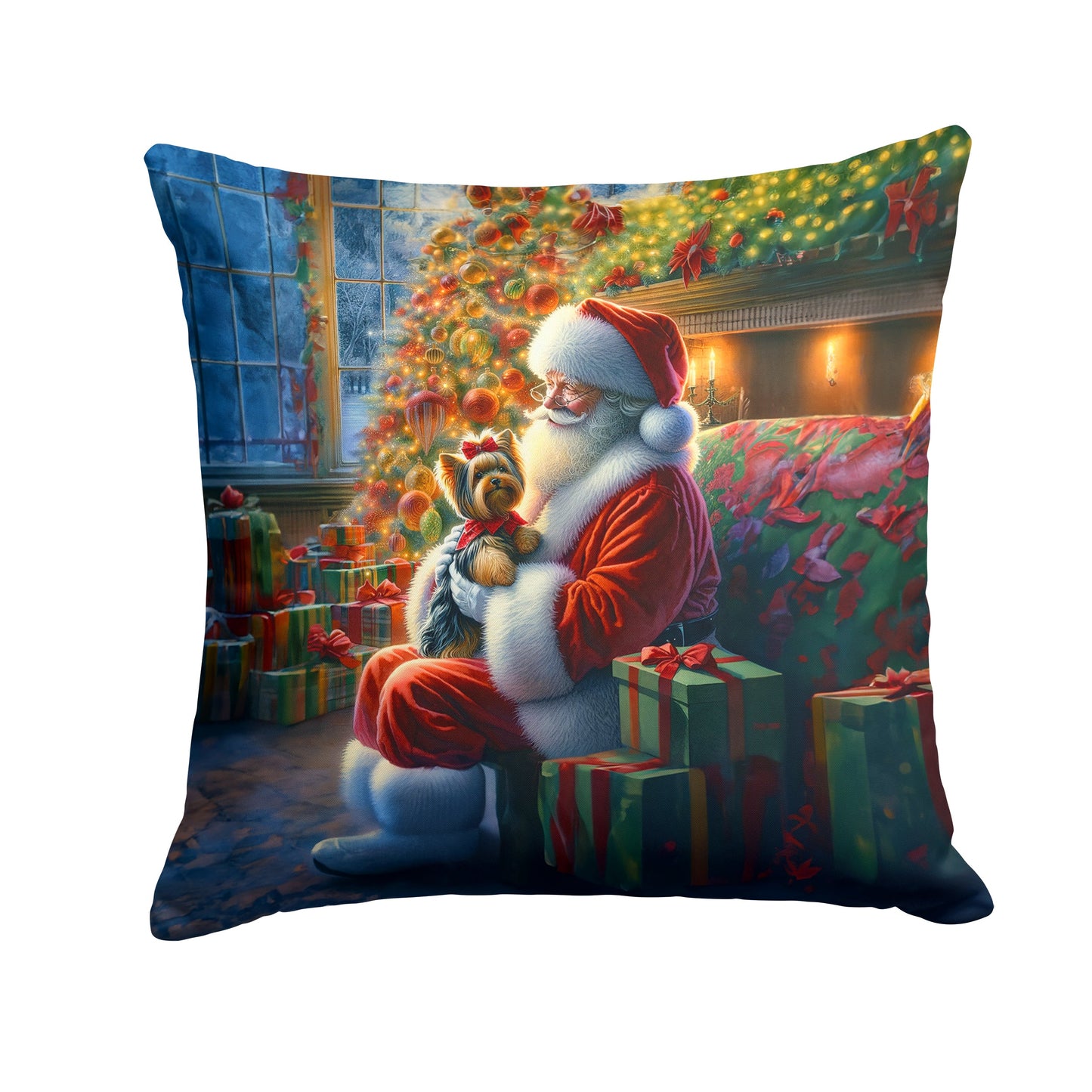 Santa Claus Throw Pillow