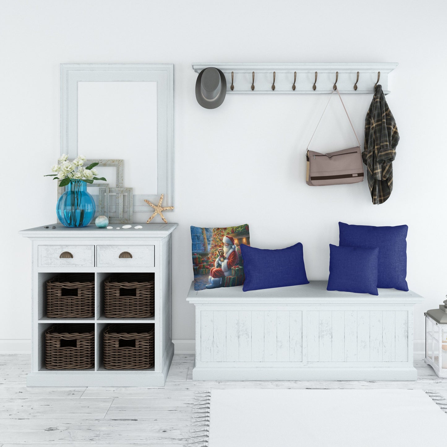 Santa Claus Throw Pillow