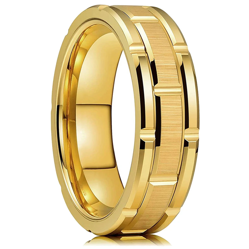 Modern Men bStainless Steel Ring | Silver