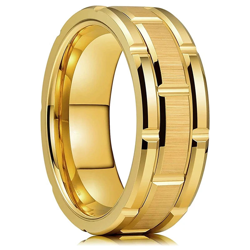 Modern Men bStainless Steel Ring | Silver
