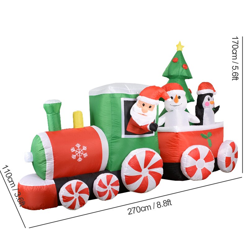 SANTA DRIVER - INFLATBLE