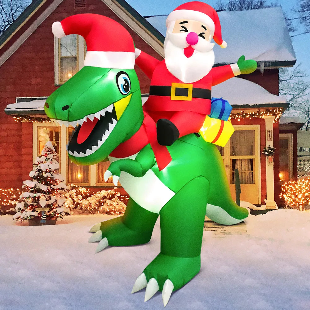 Christmas Santa Claus Inflatable - Home & Garden