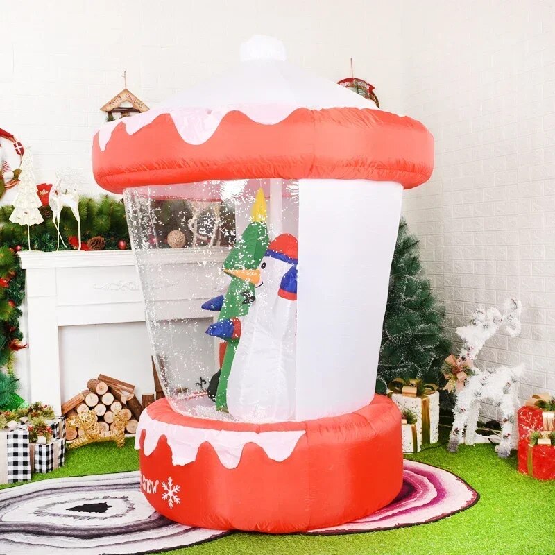 SNOW GLOBE - INFLATABLE
