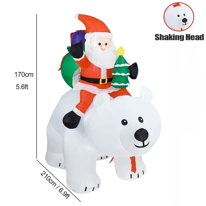 SNOW GLOBE - INFLATABLE