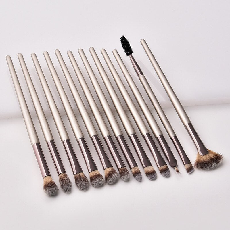 Champagne Premium Synthetic Brushes