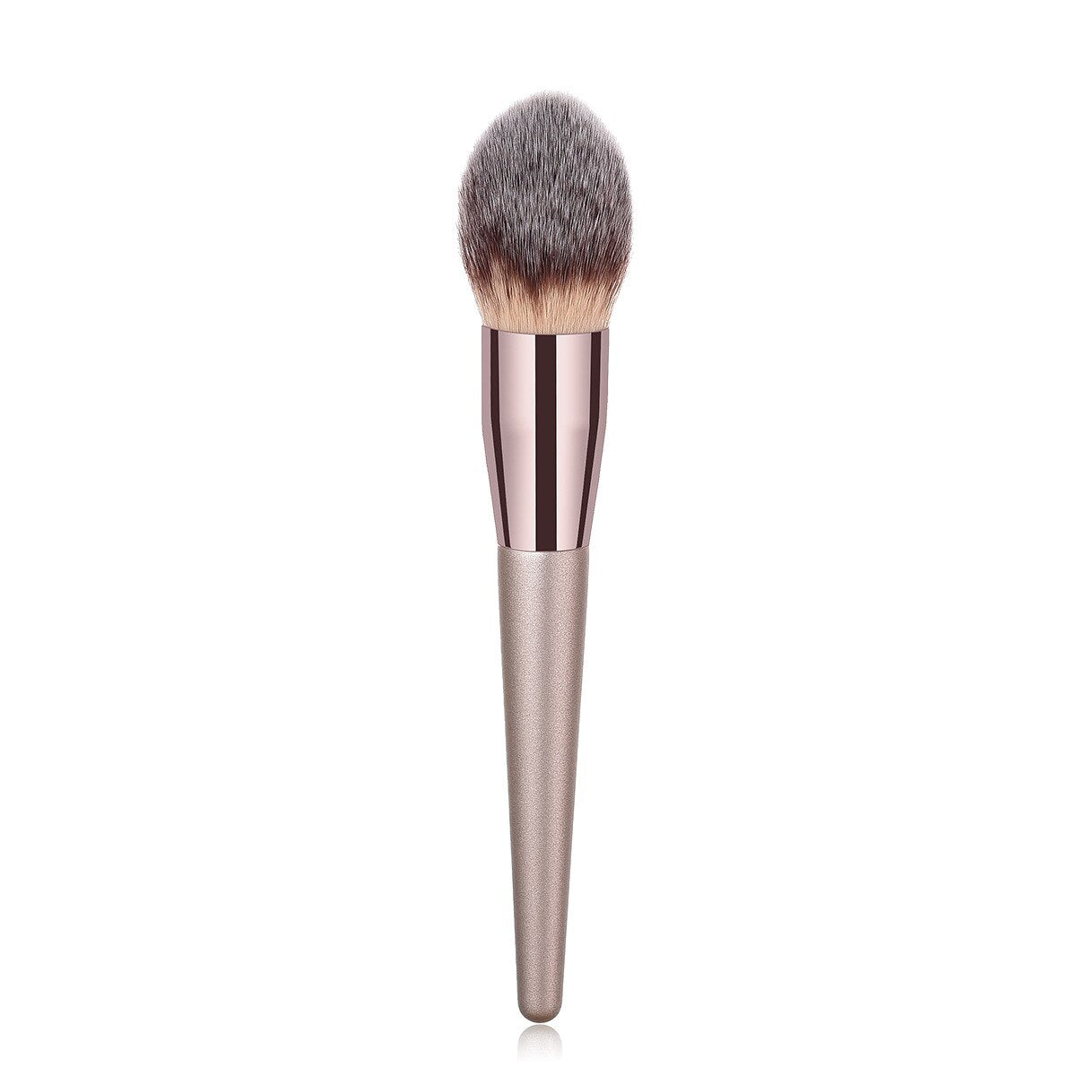 Champagne Facial Makeup Brushes Set - 4pcs