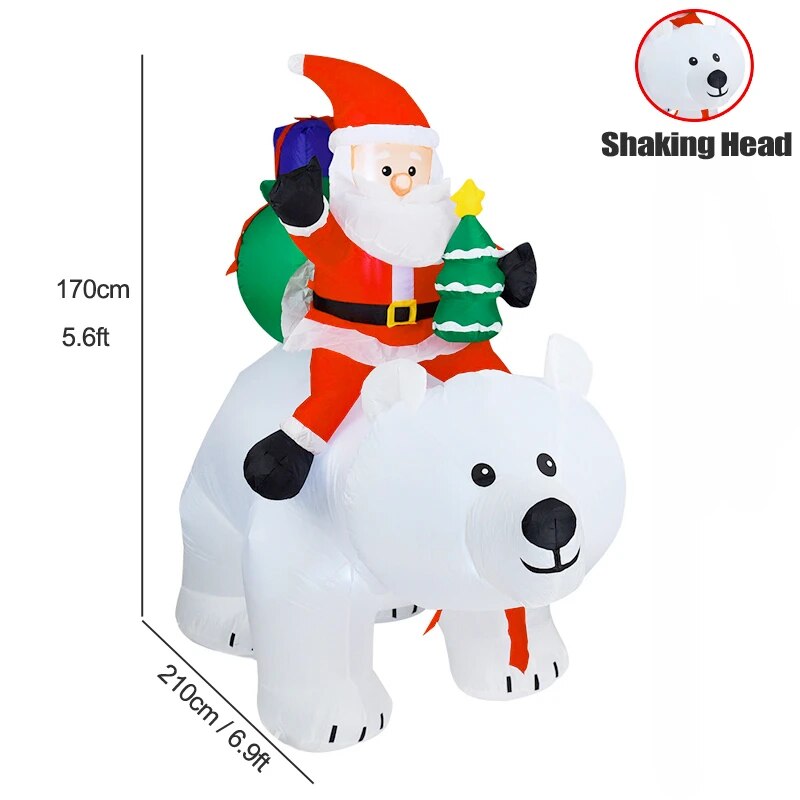CHRISTMAS TRAIN - INFLATABLE