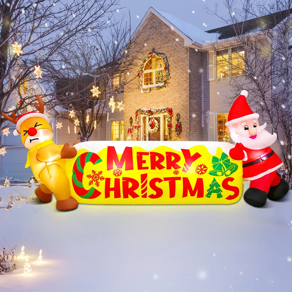 Christmas Santa Claus Inflatable - Home & Garden