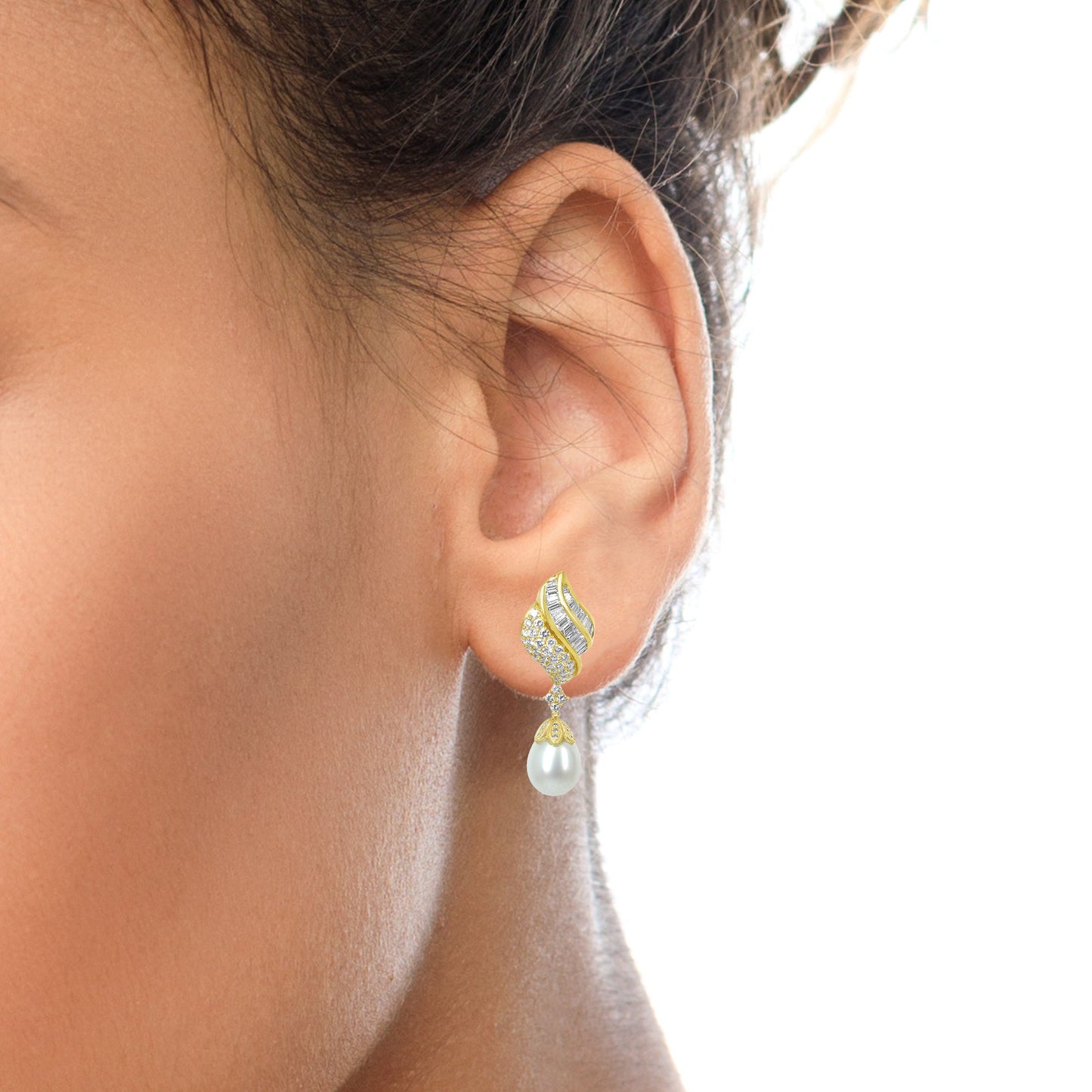 Glamourant Piece Of Luxury - Sea Pearl Diamonds 18k Gold 7.0