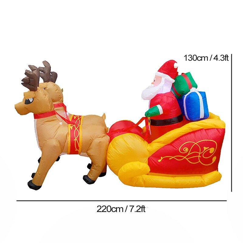 CHRISTMAS TRAIN - INFLATABLE