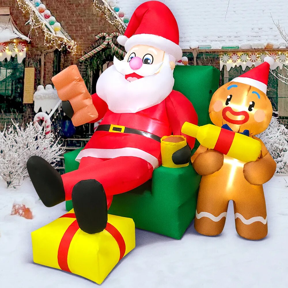 Inflatable Santa Claus - Home & Garden