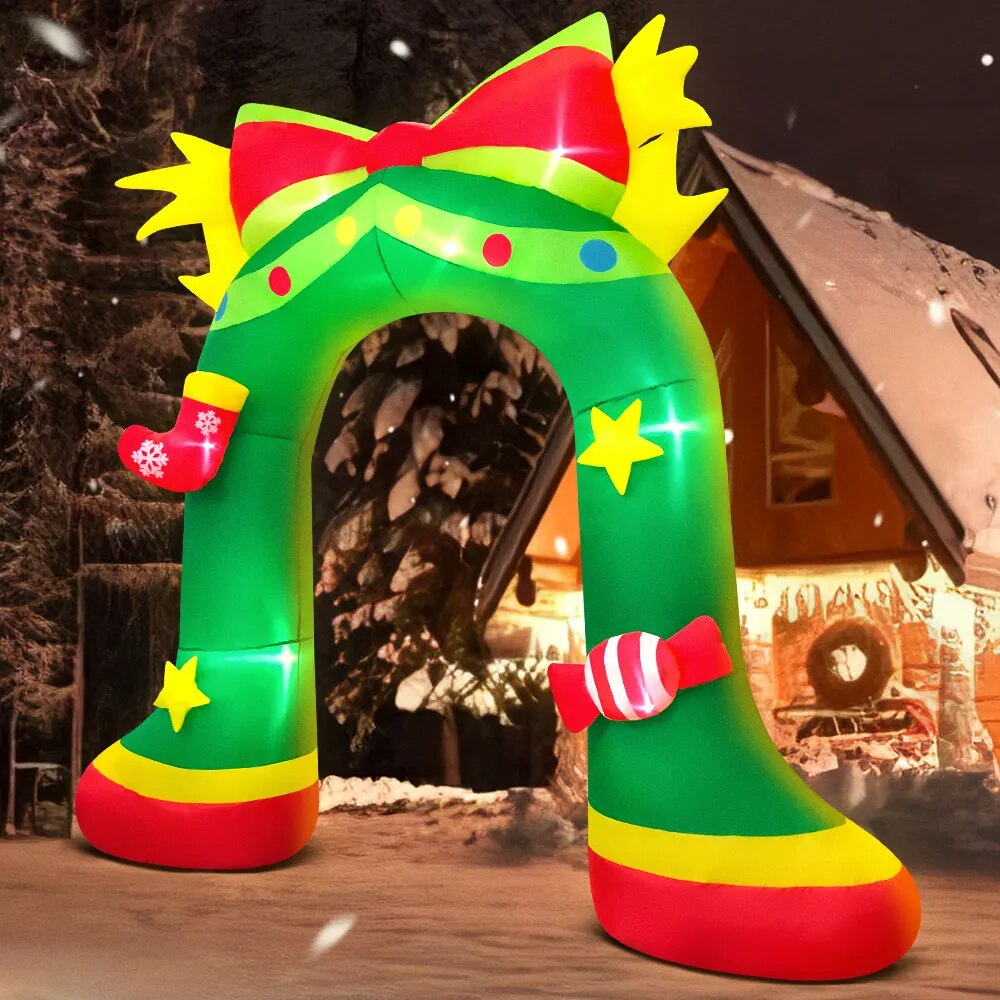 Christmas Santa Claus Inflatable - Home & Garden