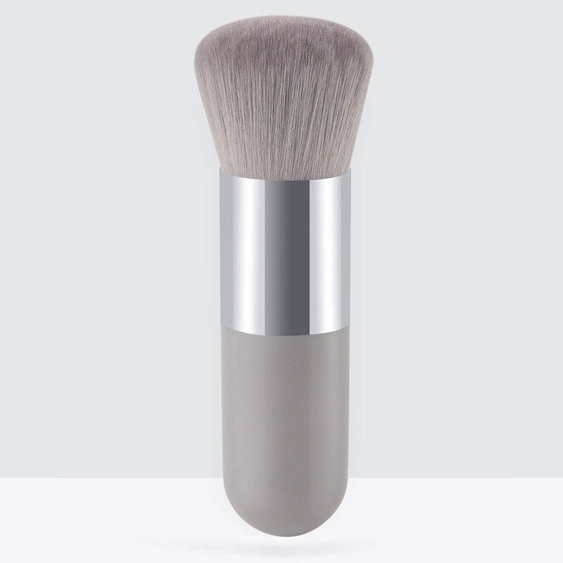 Professional Cosmetic Make-up Brush New Chubby Pier Foundation Brush Flat Cream Makeup Brushes