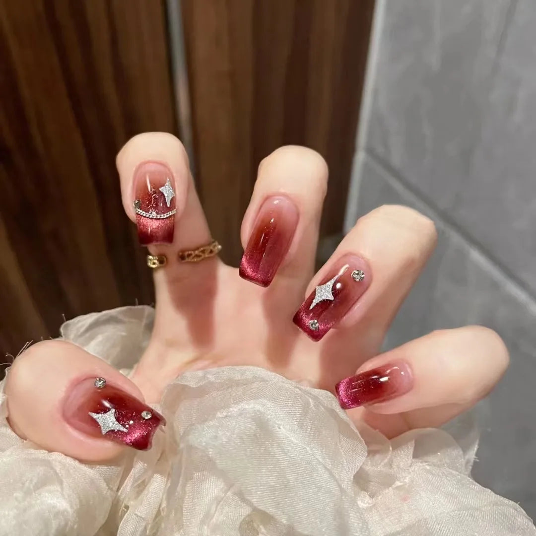 Droped Diamond - Artificial Nails