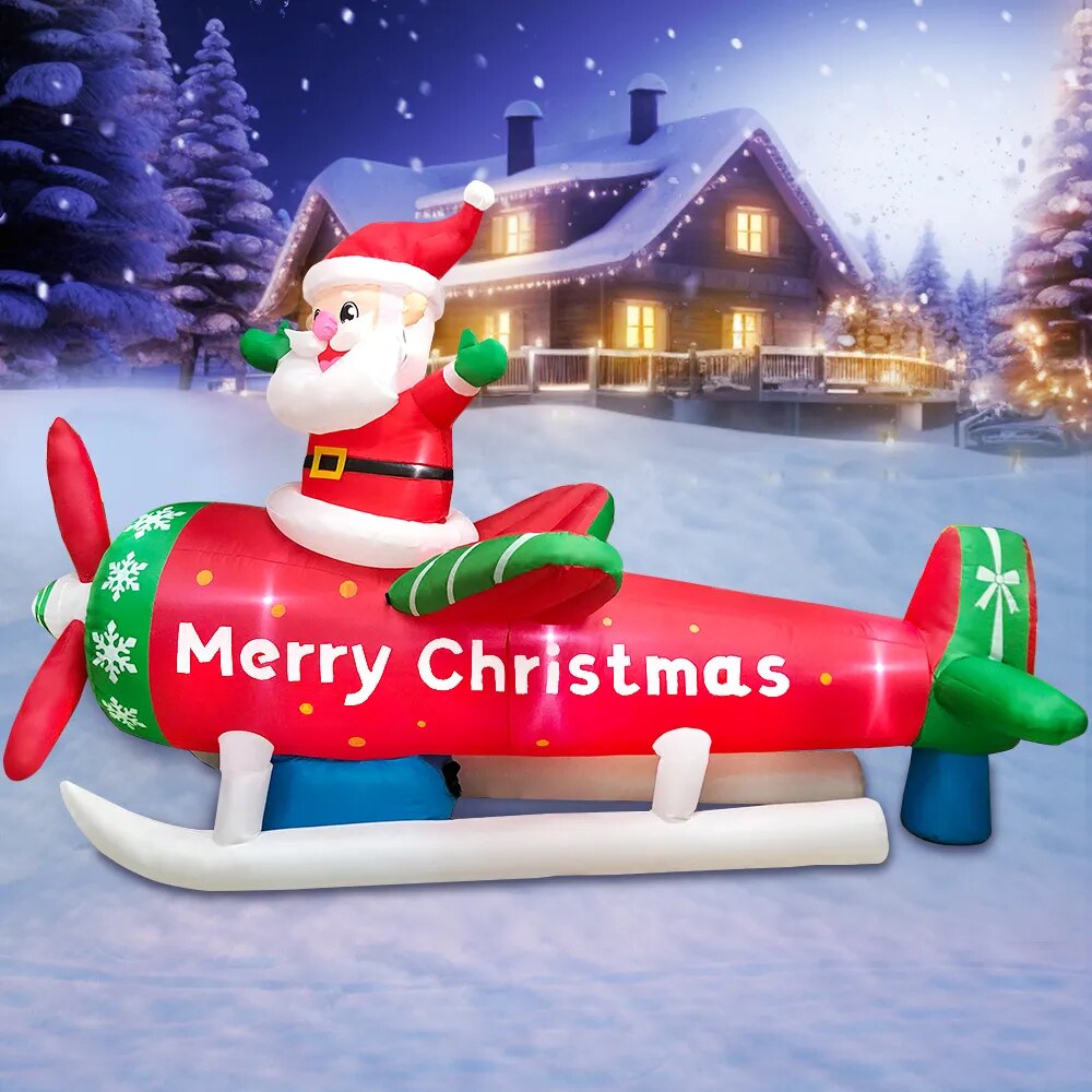 Christmas Santa Claus Inflatable - Home & Garden