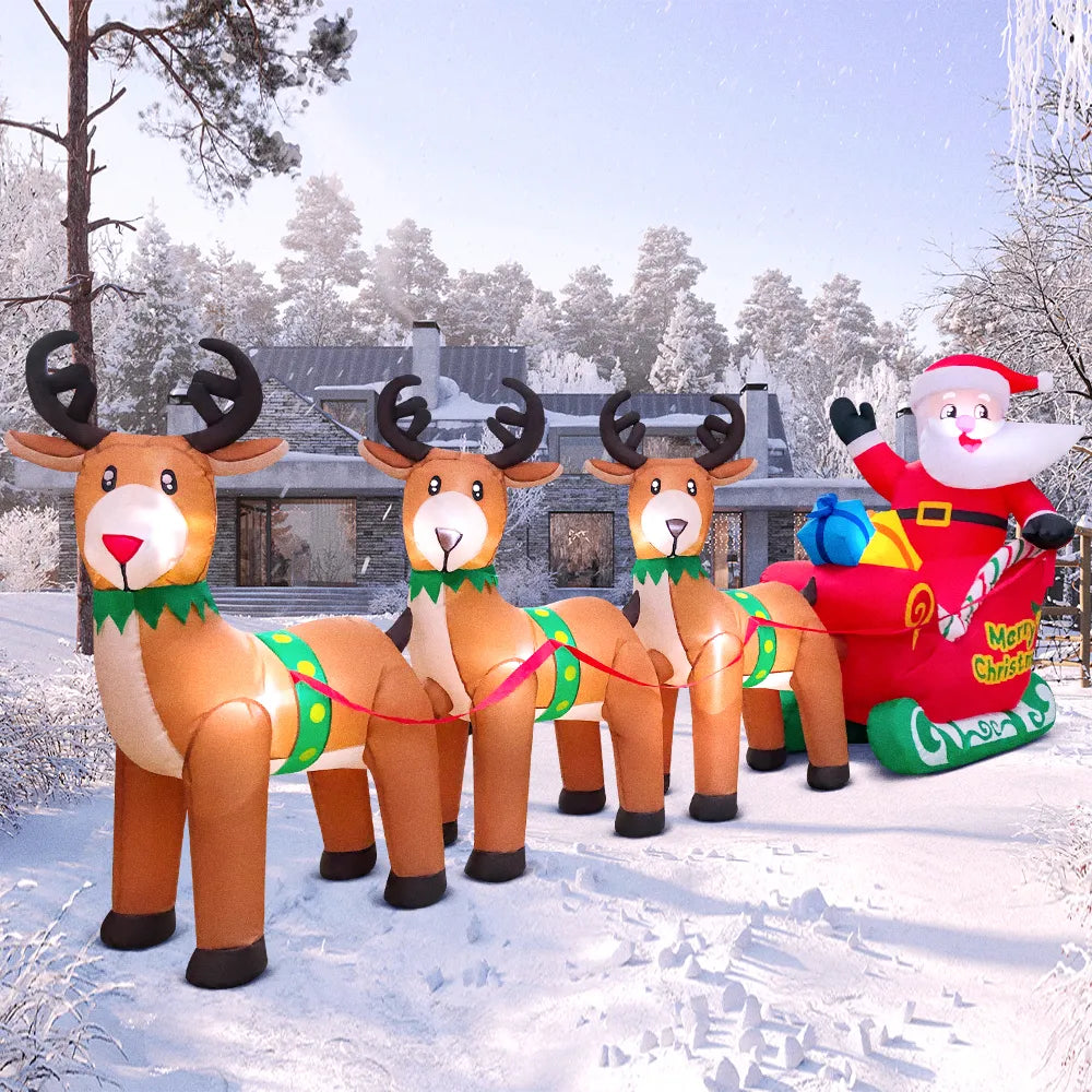Christmas Santa Claus Inflatable - Home & Garden