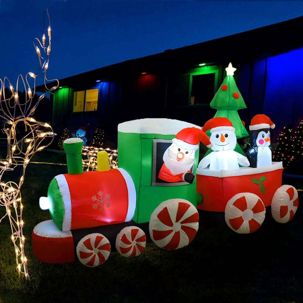 CHRISTMAS TRAIN - INFLATABLE