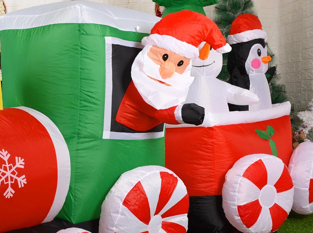 CHRISTMAS TRAIN - INFLATABLE