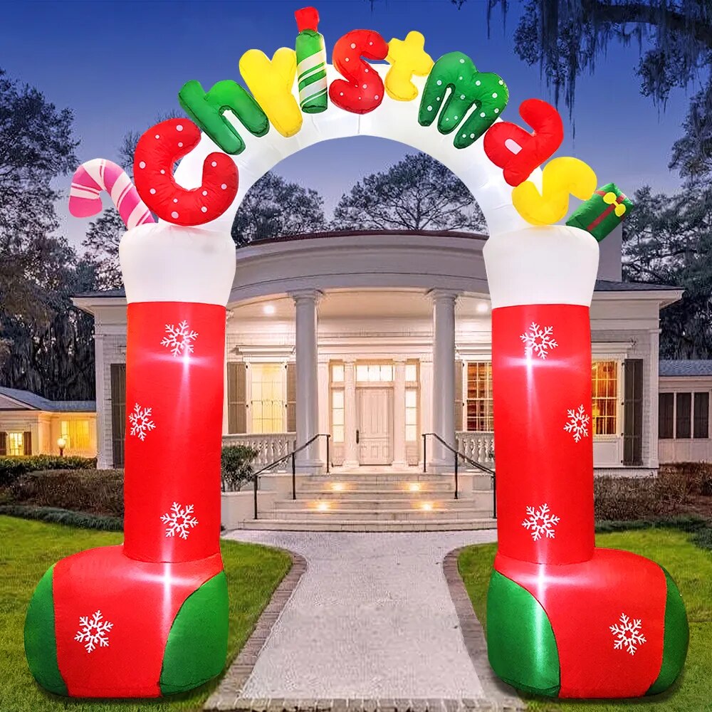 Christmas Santa Claus Inflatable - Home & Garden