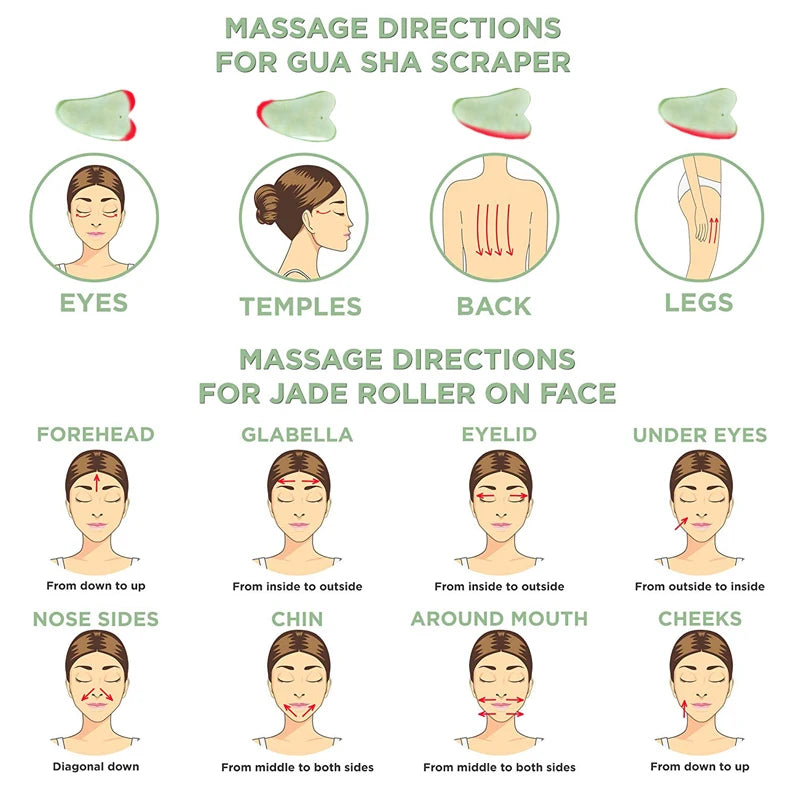 Natural Facial Beauty Massage | Beauty Tools