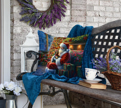 Santa Claus Throw Pillow