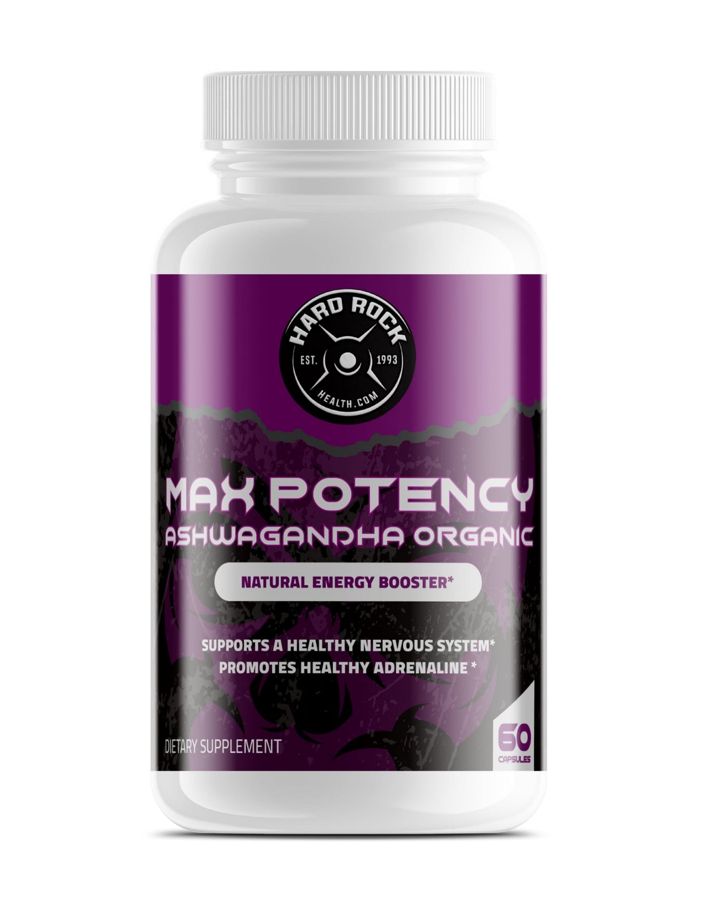 Max Potency Organic Ashwagandha- Natural Energy Booster