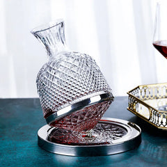 360 Rotating Wine Decanter | Glassware