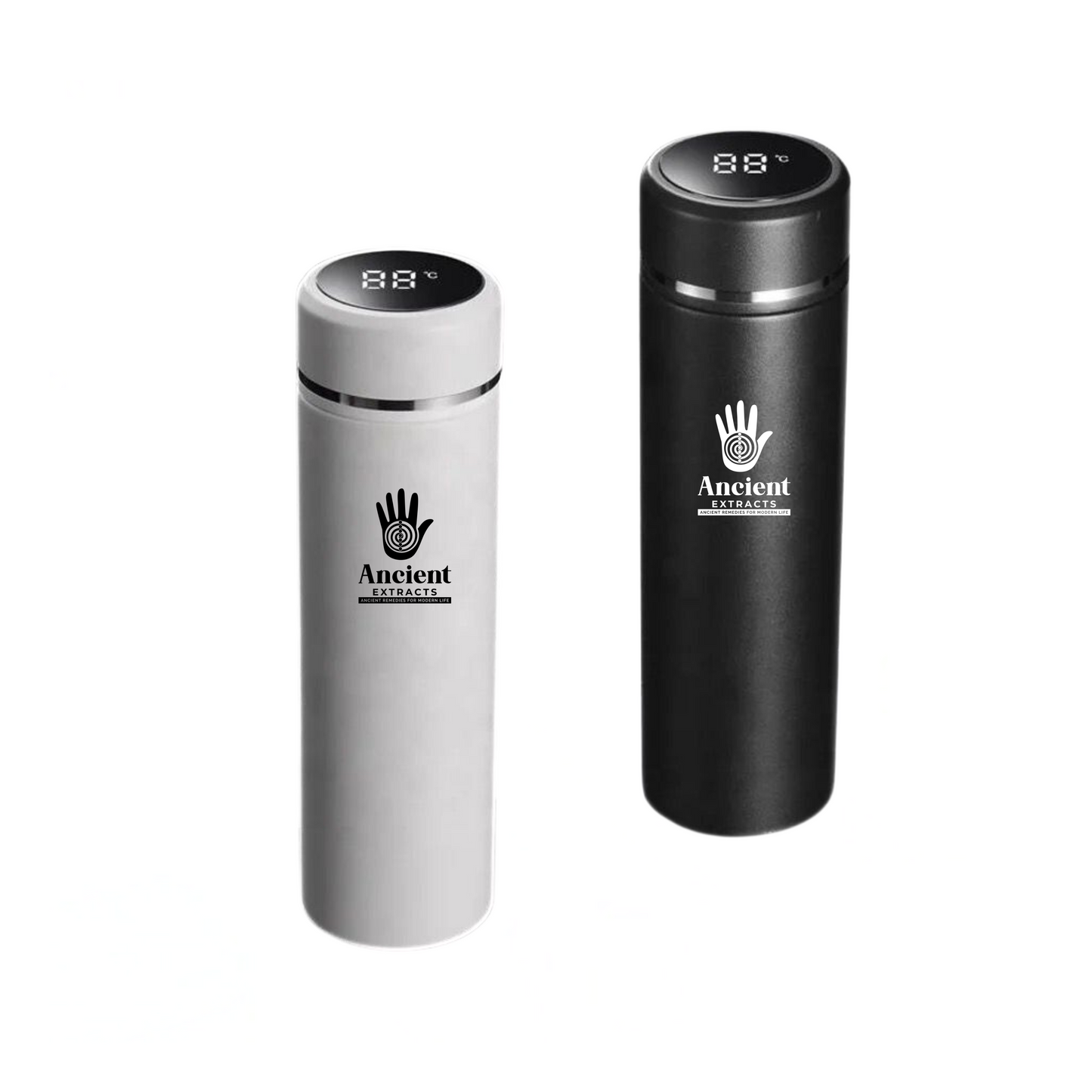 500ml Stainless Steel Digital LED Vacuum Flask | Watter Cups