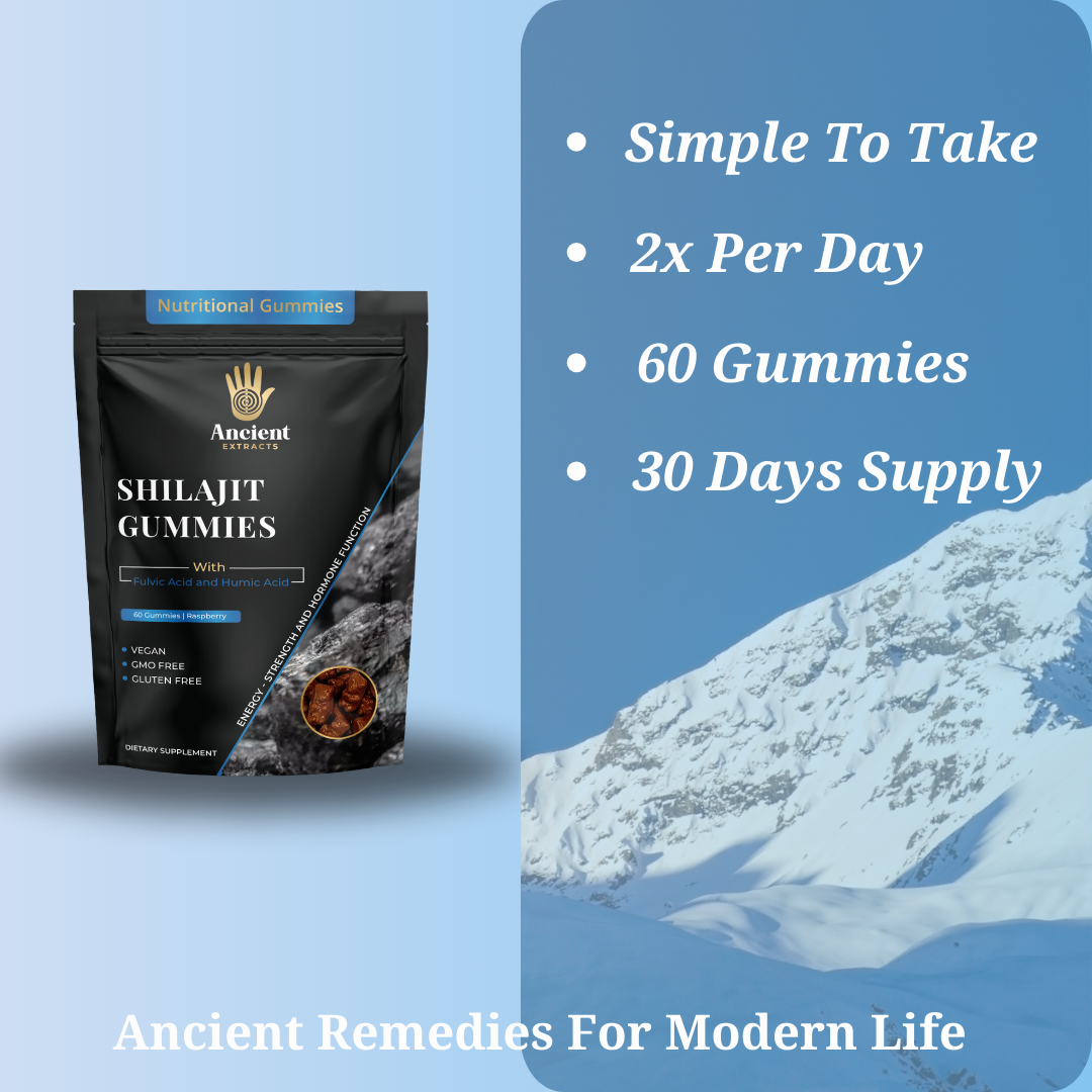 Shilajit Gummies Blueberry Flavour | Health