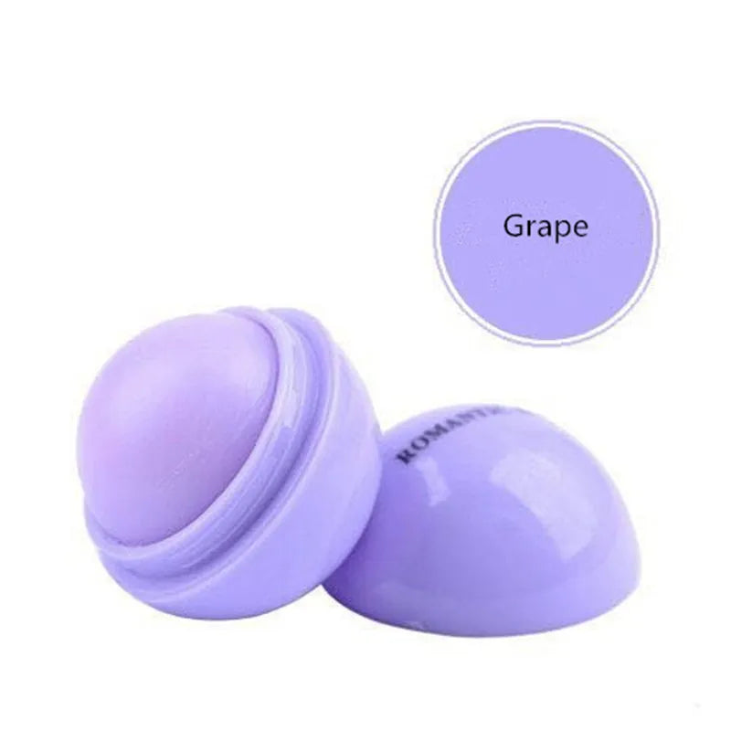 New 6 Color Moisturizer Ball Lip Balm Lipgloss Enhancer Natural Plant Organic Sphere Pomade Ball Lipbalm Embellish Lip color lip