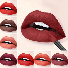 30Color Matte Lip gloss Long Lasting Waterproof Moisture Sexy Liquid Lipstick Lip Cream Tint Makeup ladies Lipgloss High Pigment