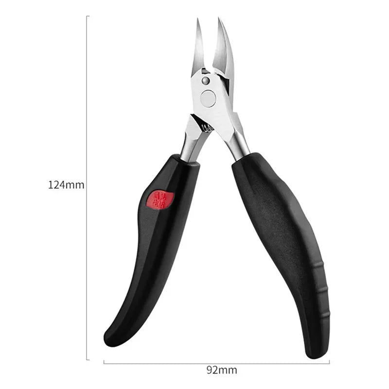 1Pc Toe Nail Clippers Nail Correction Thick Nails Ingrown Toenails Nippers Cutters Dead Skin Dirt Remover Pedicure Care Tool