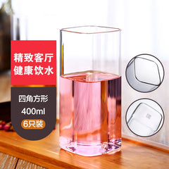 Squared Water Glass cup | Kitchen