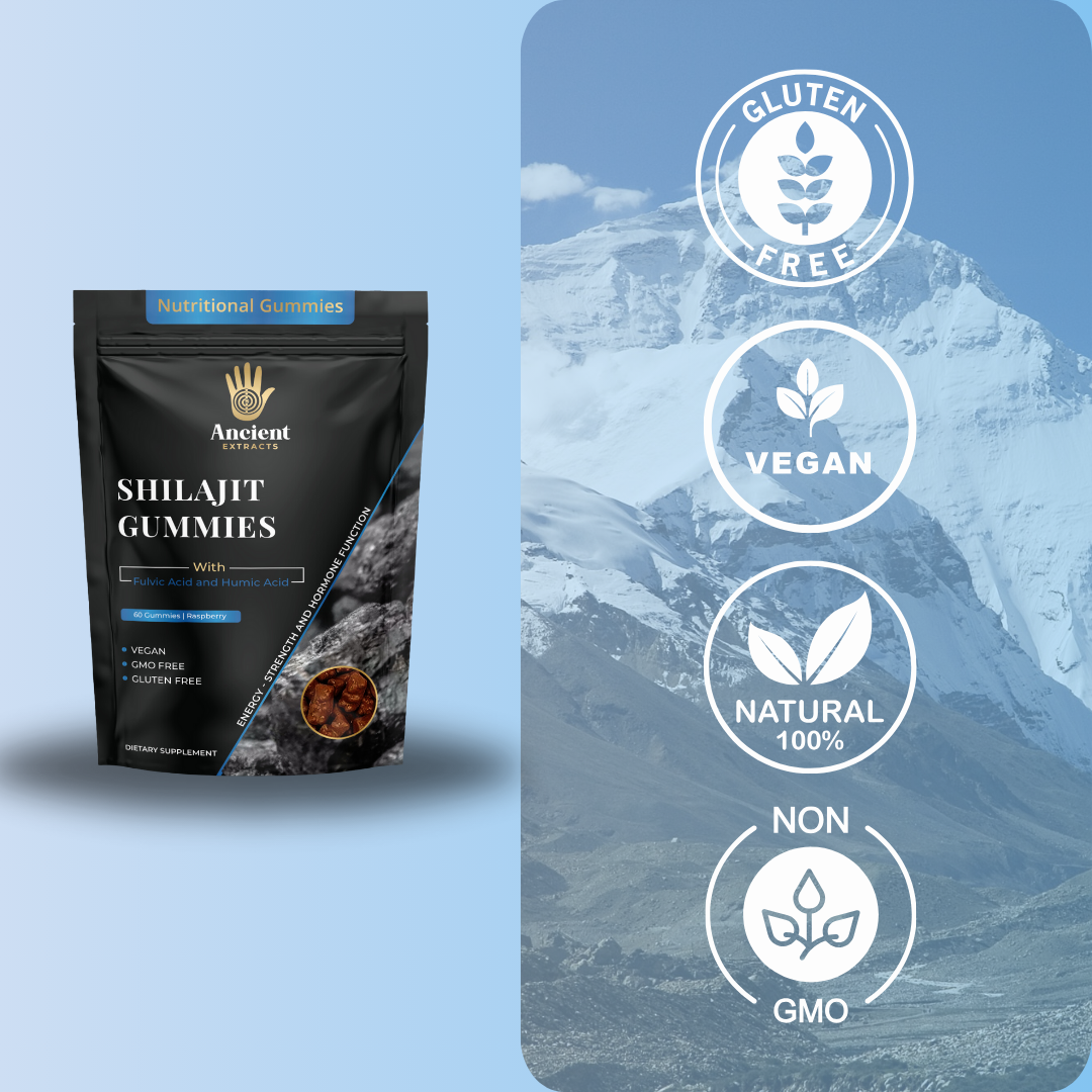 Shilajit Gummies Blueberry Flavour | Health