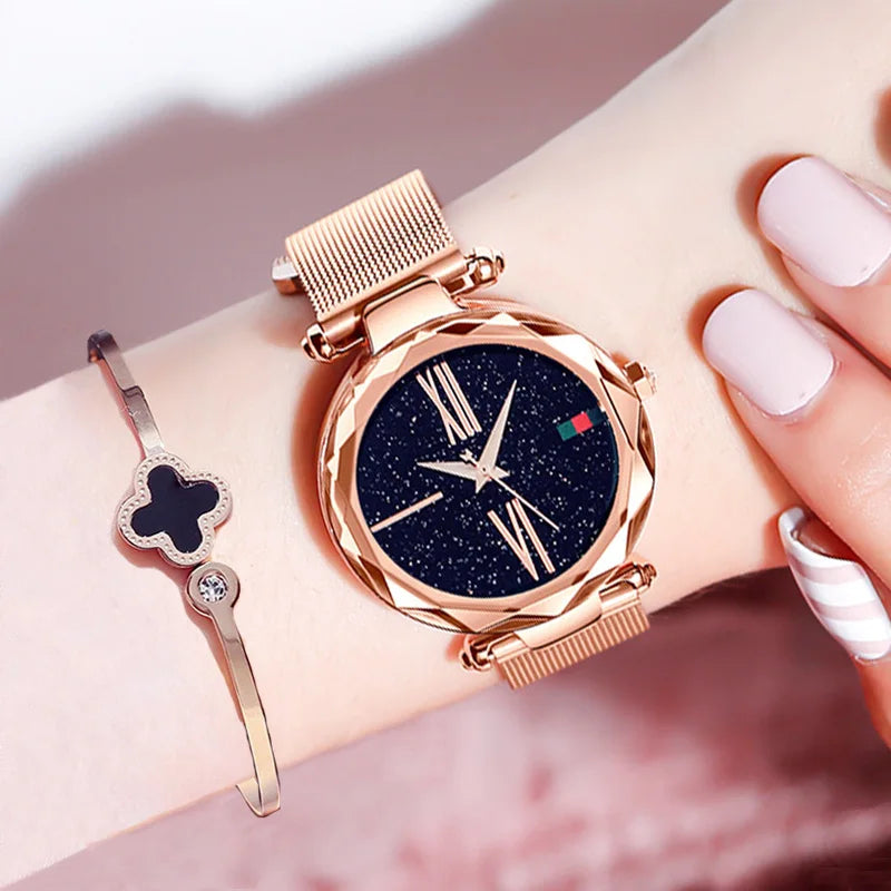 Luxury Rose Gold | Women Watch