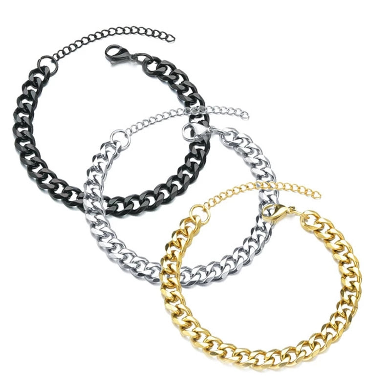 Classic Men Chain Bracelet | Men Jewelery