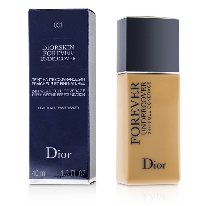 CHRISTIAN DIOR -Forever Undercover 24H Wear Full Coverage Water Based Foundation