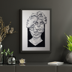 Abstract Woman | Unveiling the Inner Self