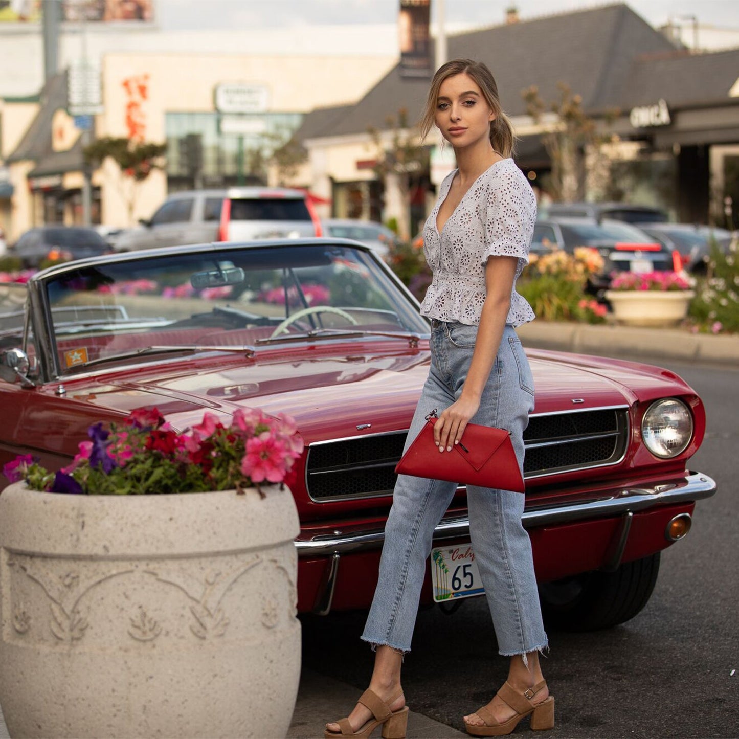 Red Clutch Purse👜