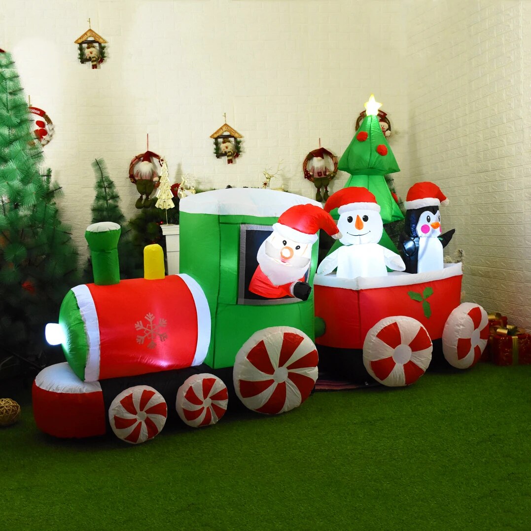 CHRISTMAS TRAIN - INFLATABLE